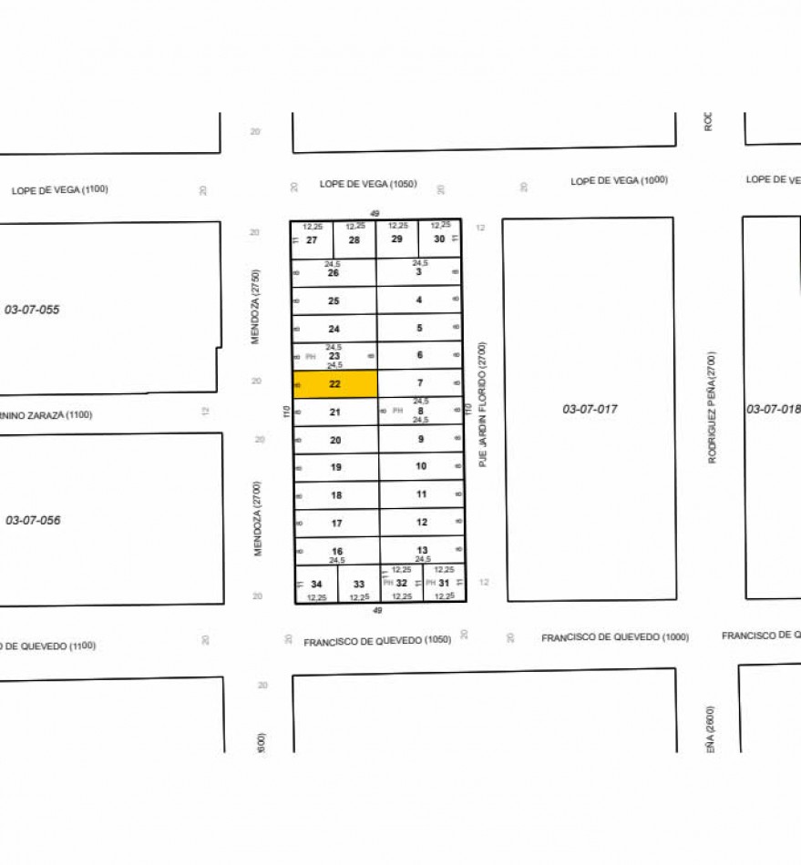 PROPIEDAD A DEMOLER EN EL CORAZON DE ALTA CORDOBA — OPORTUNIDAD PARA INVERSORES