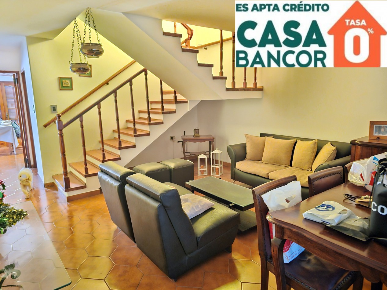 B° SAN MARTIN- HERMOSA CASA DE 3 DORM  "APTA BANCOR"