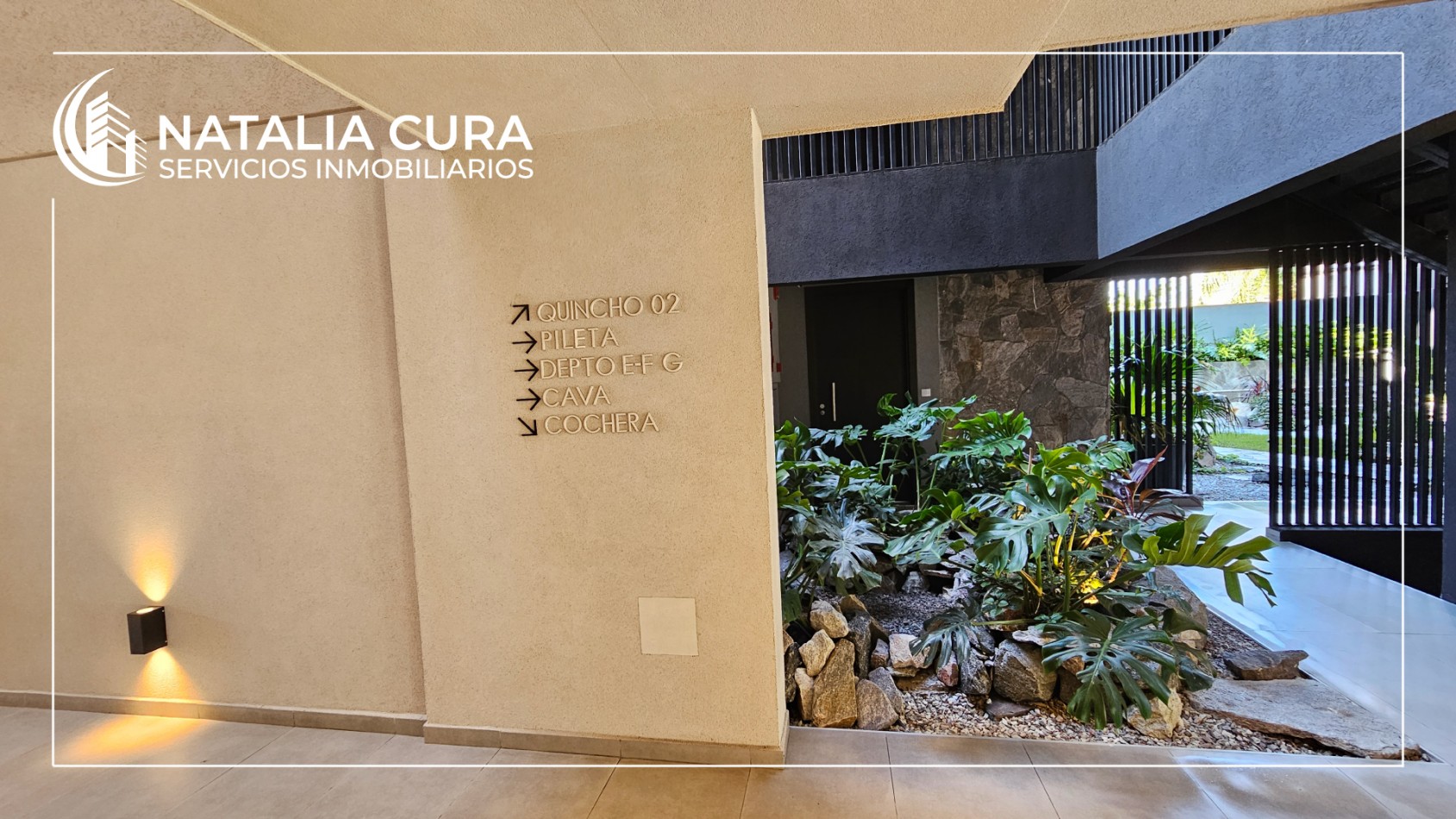 Departamento en Venta OKRA Barrio Jardin 1 Dorm+Cochera