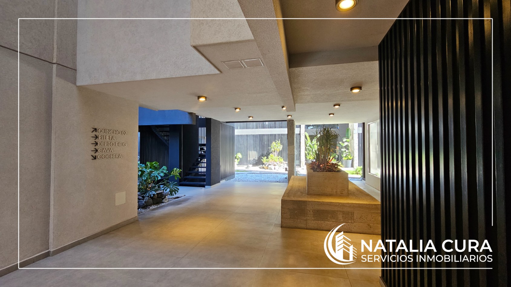Departamento en Venta OKRA Barrio Jardin 1 Dorm+Cochera