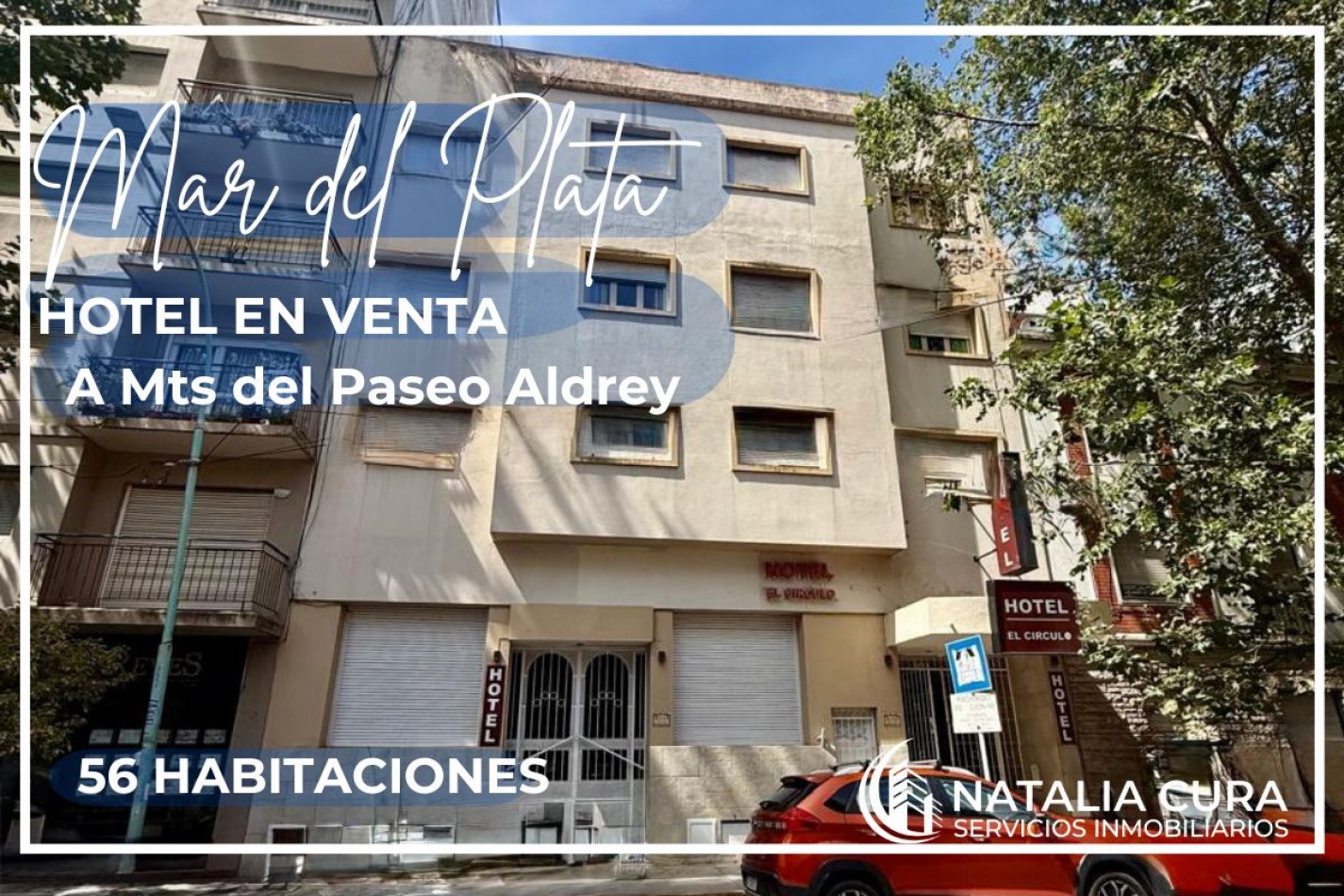 VENTA de Hotel Mar del Plata- Zona Aldrey 56 Habitaciones