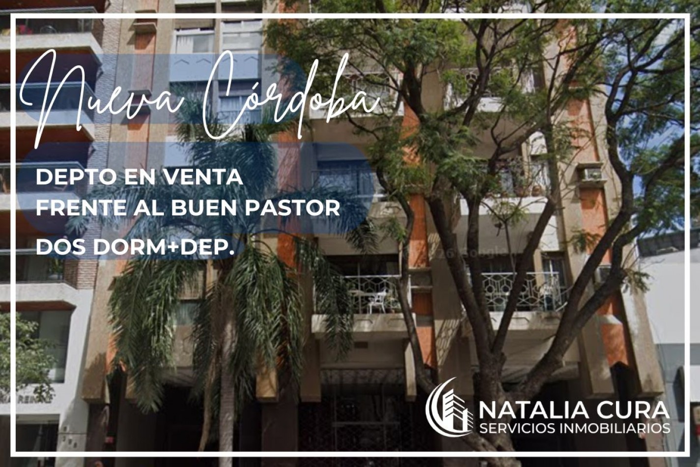 DEPTO NUEVA CORDOBA. FRENTE AL BUEN PASTOR : 2 DORM + DEP.