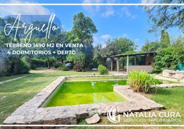 Arguello: Oasis Natural de 1.400 m² con Potencial para 5 Viviendas